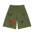 Unisex Woven Cargo Shorts
