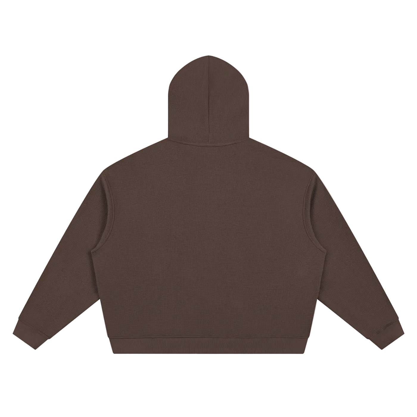 Waffle Boxy Hoodie