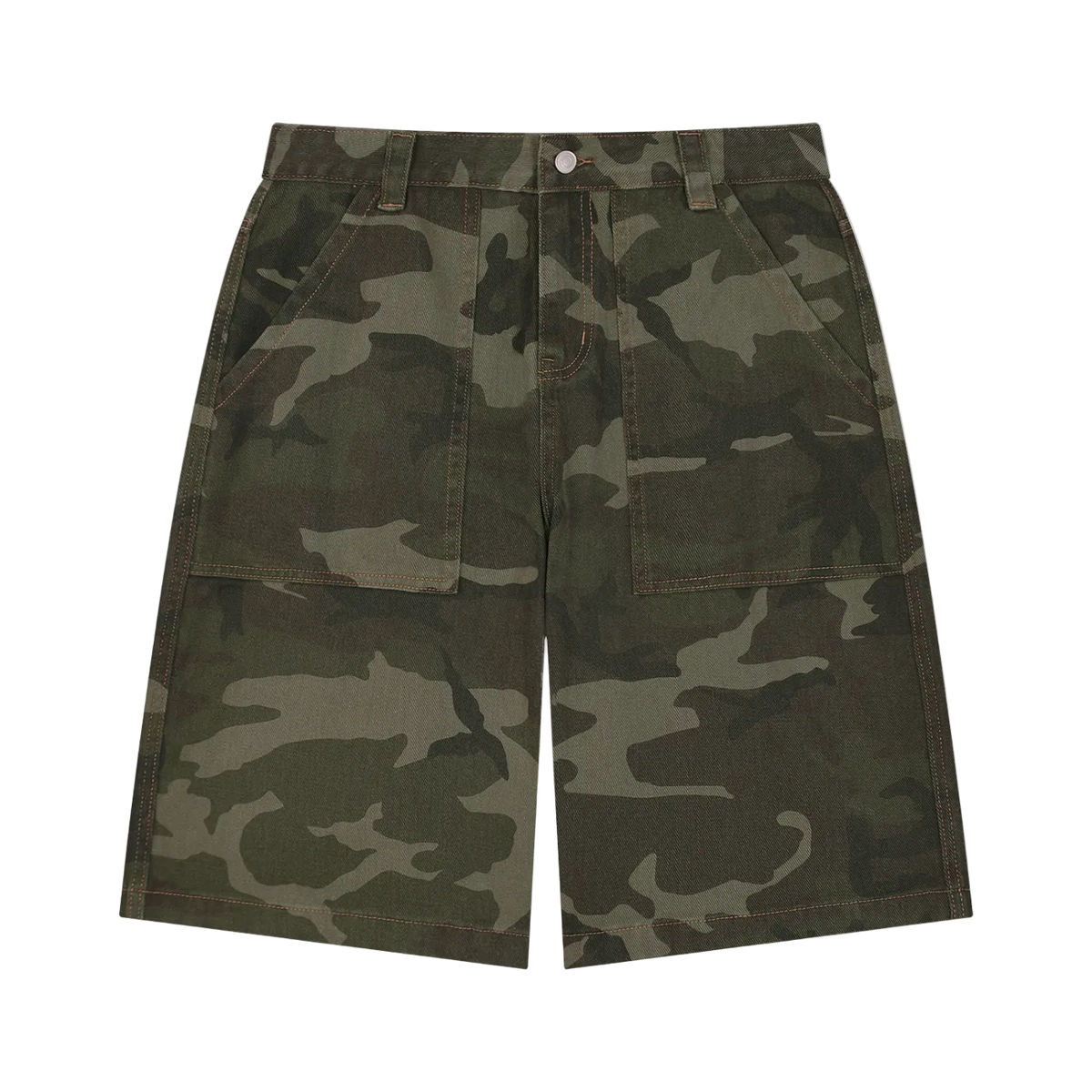 Men's Wide Leg Camo Shorts