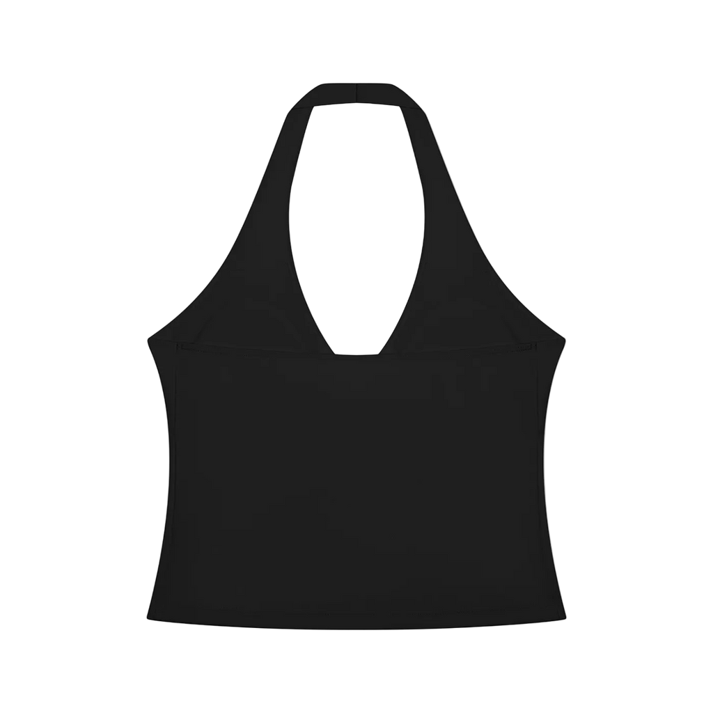 Women’s Ruched Halter Yoga Tank Top