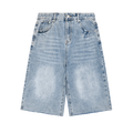 Vintage Denim Capri Shorts