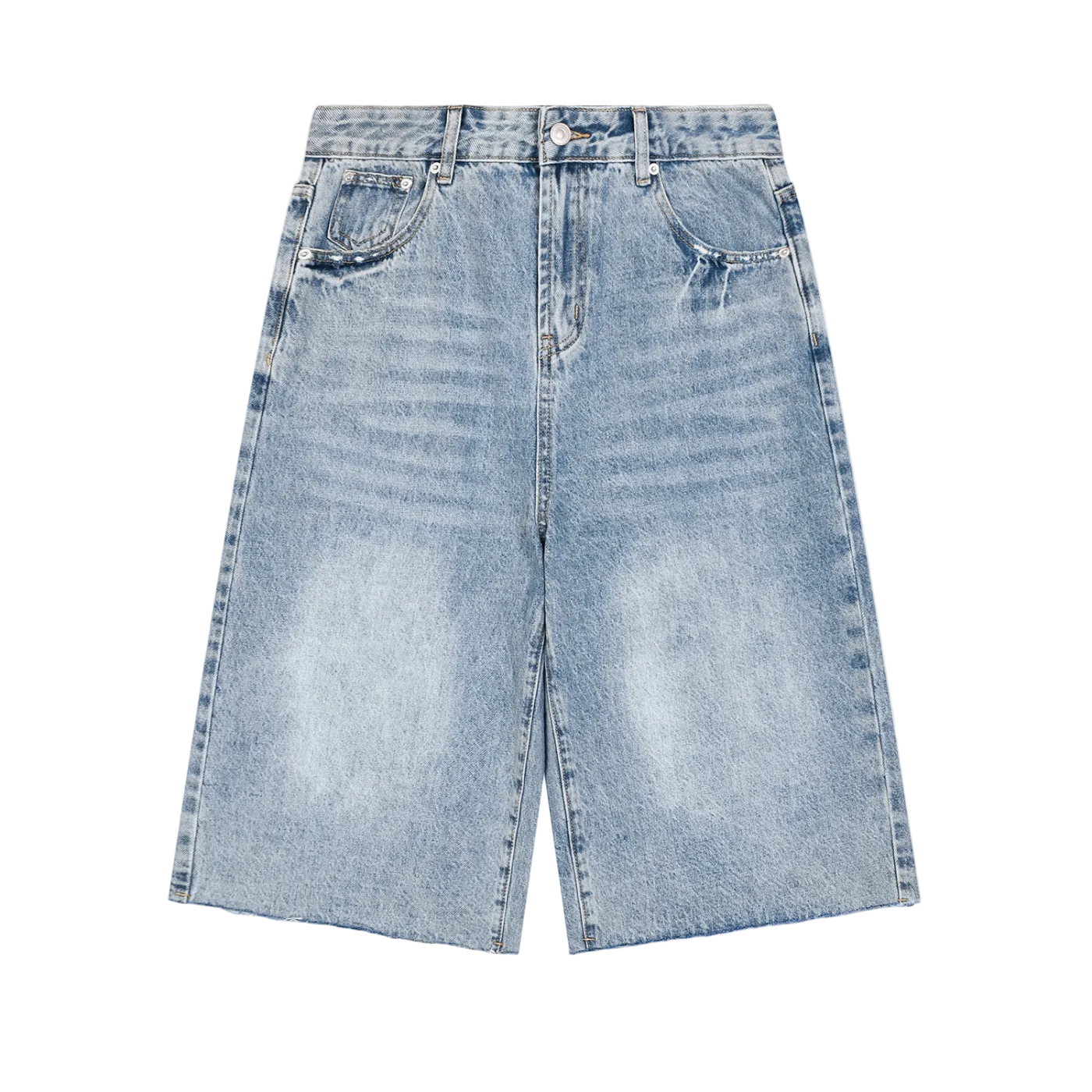 Vintage Denim Capri Shorts