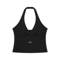 Women’s Ruched Halter Yoga Tank Top