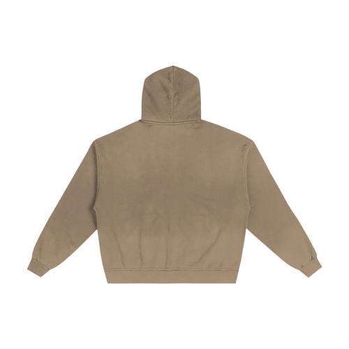 Hand-Frayed Sunfade Hoodie