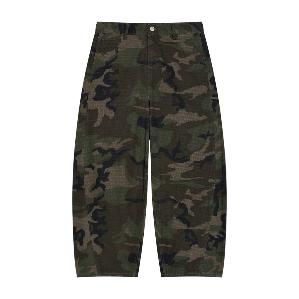 Camo Barrel Pants