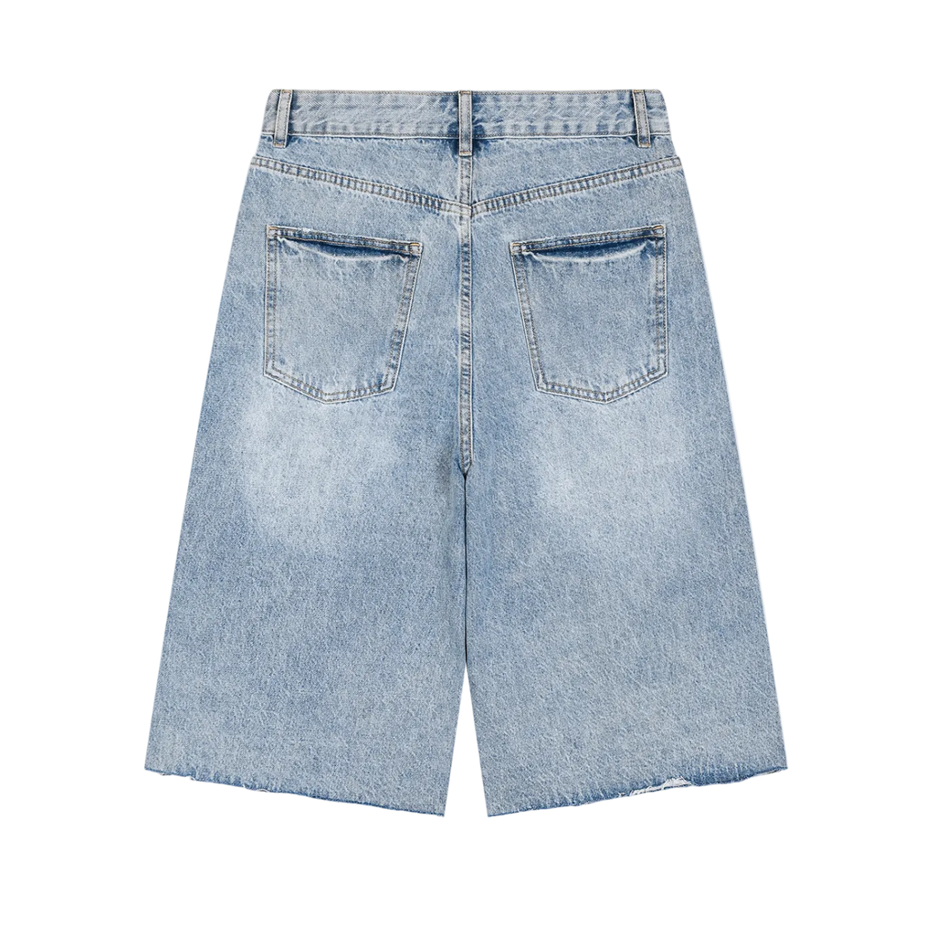 Vintage Denim Capri Shorts