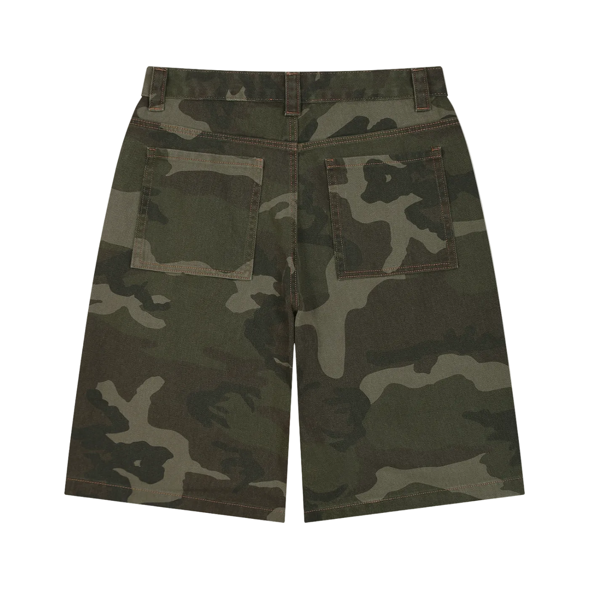 Men's Wide Leg Camo Shorts