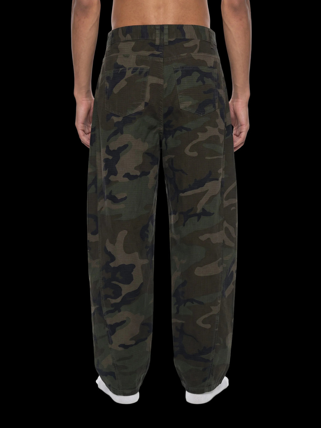 Camo Barrel Pants