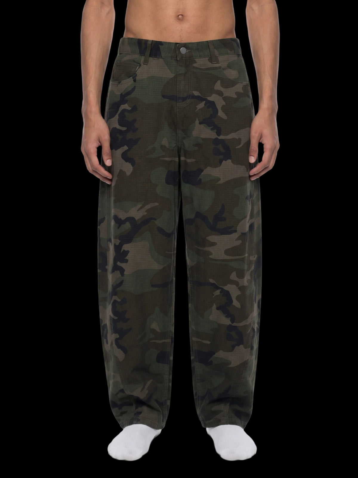 Camo Barrel Pants