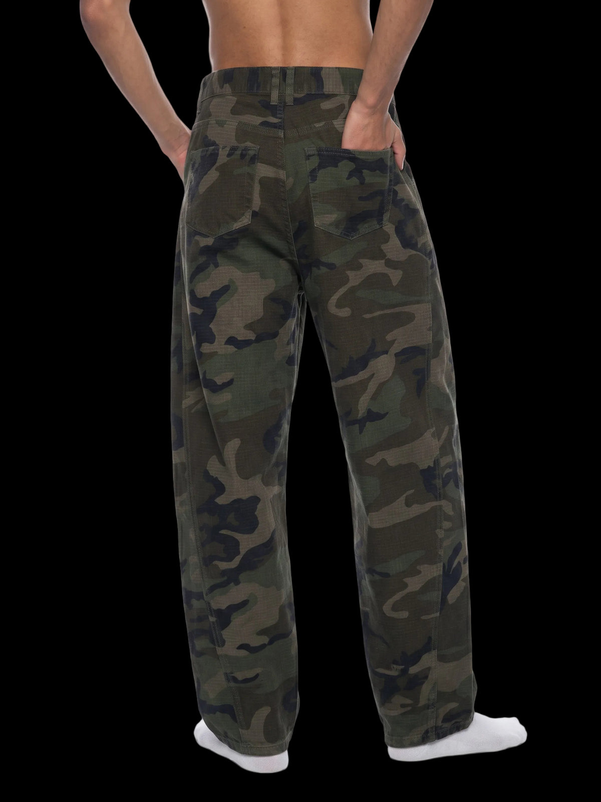 Camo Barrel Pants