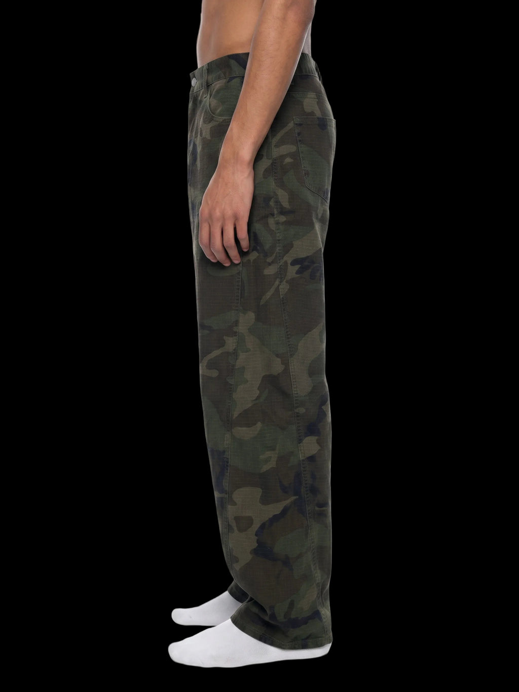 Camo Barrel Pants